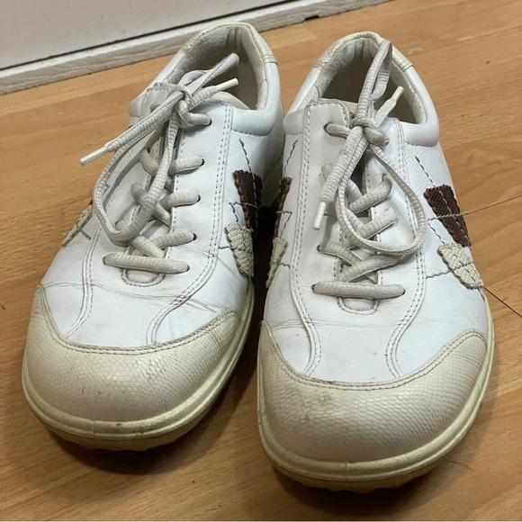 Ecco Golf Shoes Womens EU 38 US 7 7.5 Casual - Picture 8 of 10